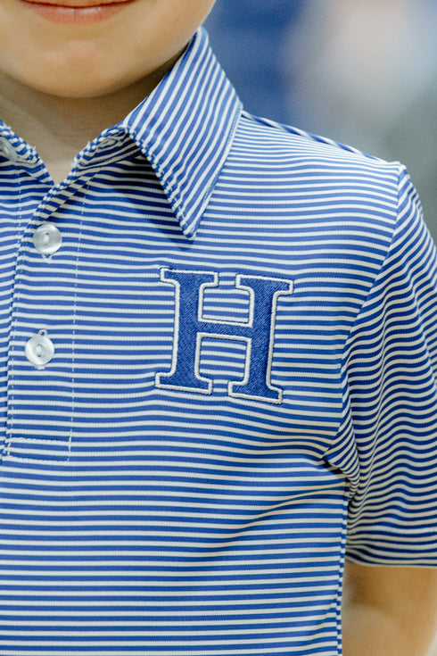 Boys Striped Polo