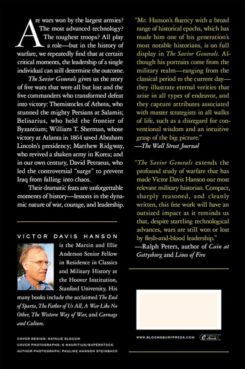 The Savior Generals, Victor Davis Hanson
