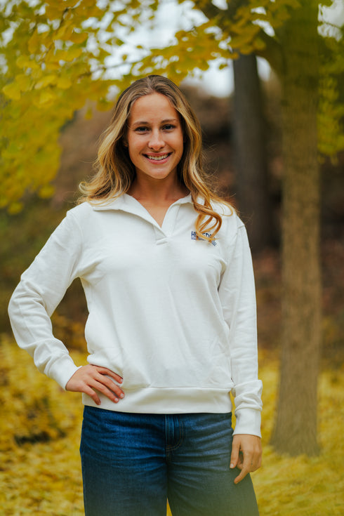 New Day Collared Pullover