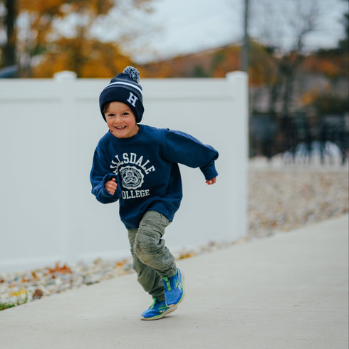 Youth Halftime Pom Beanie