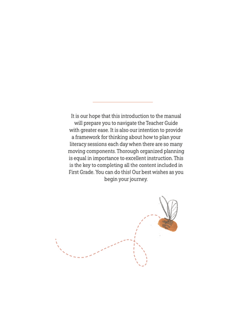 Teacher Guide Part 1, First Grade