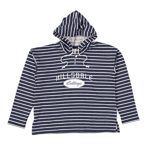 Big Cotton Striped Hoodie
