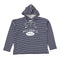 Big Cotton Striped Hoodie
