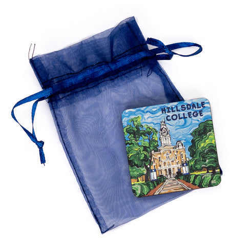 Central Hall Wood Magnet