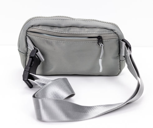 Grey Belt Bag