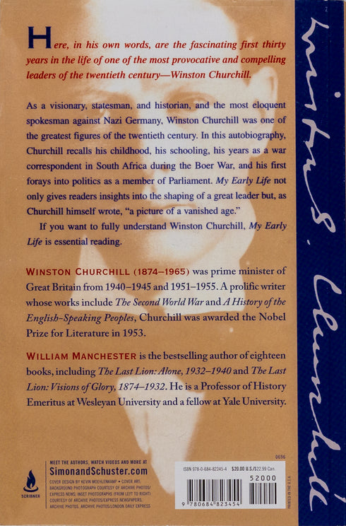 My Early Life, Winston Churchill