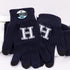 Navy Texting Gloves