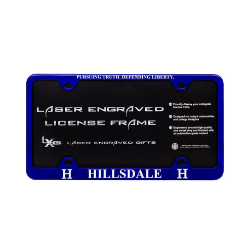 Pursuing Truth Defending Liberty License Plate Frame