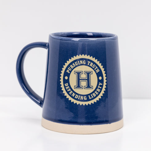 Pursuing Truth Defending Liberty Mug