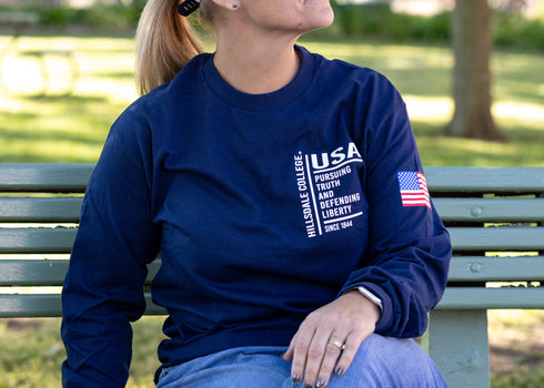 Pursuing Truth Defending Liberty Long Sleeve