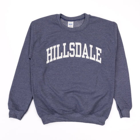 Bold Arch Classic Twill Crewneck