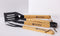 Wooden BBQ Grill Set