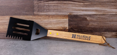 Wooden BBQ Grill Set