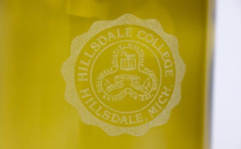 12oz Wine Bottle Glass