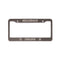 Silver License Plate Frame
