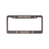 Silver License Plate Frame