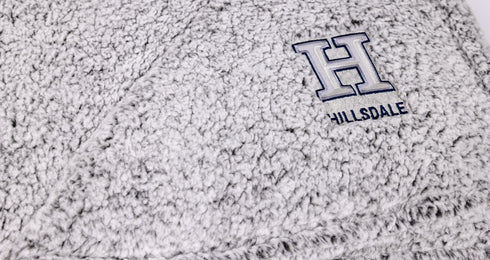 Frost Grey Sherpa Blanket