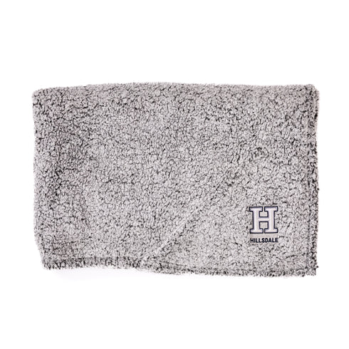 Frost Grey Sherpa Blanket