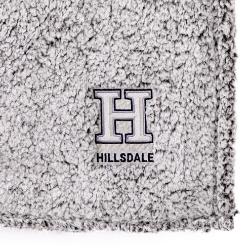 Frost Grey Sherpa Blanket