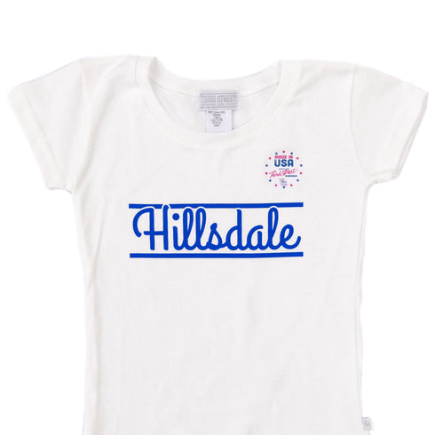 Girls Fitted Cotton Tee
