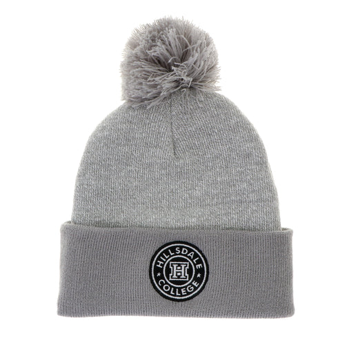 Adult Pom Cuff Beanie