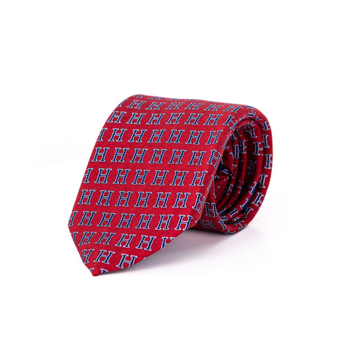 Red Silk Tie