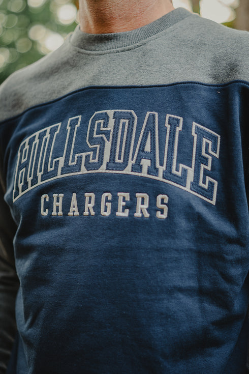 Superfan Yoke Crewneck