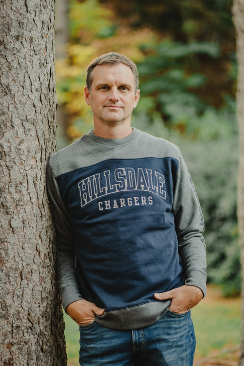 Superfan Yoke Crewneck