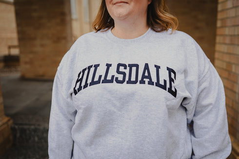 Bold Arch Classic Twill Crewneck