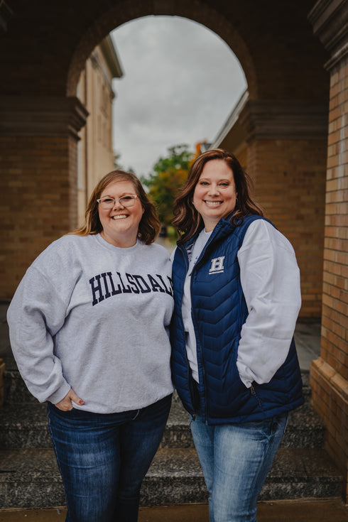 Bold Arch Classic Twill Crewneck