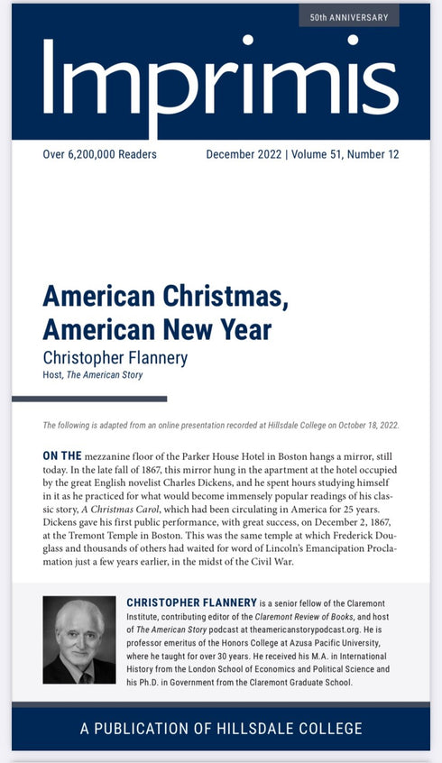 American Christmas, American New Year, Christopher Flannery