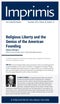 Religious Liberty and the Genius of the American Founding