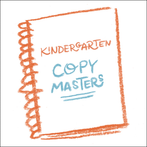 Kindergarten Copy Masters