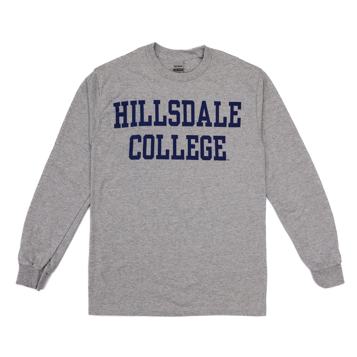 Classic Gray Long-Sleeve T-shirt – Hillsdale College